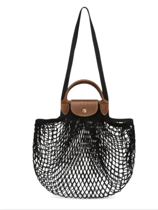 LONGCHAMP Le Pilage Filet Canvas Top Handle BAG - Picture 11 of 13